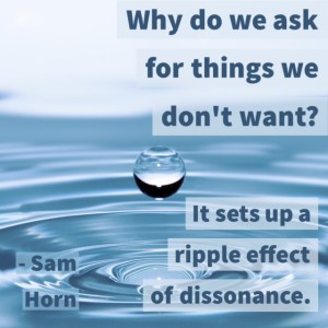ripple effect of dissoance text image
