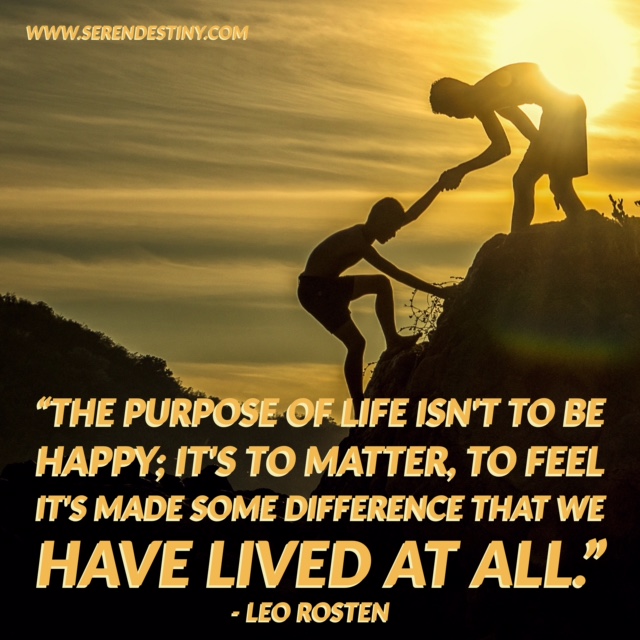 Day Right Quote #57: The Meaning of Life is to Find Your Gift, the Purpose is to Give It Away